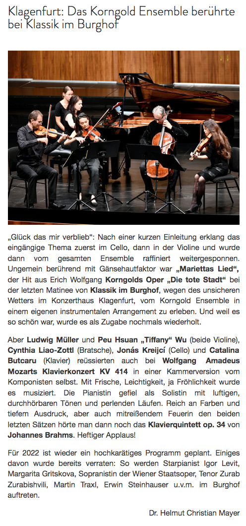 Korngold.Klagenfurt